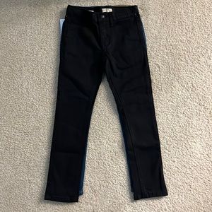 NWT Set of TWO Weatherproof Slim Fit Boys Jeans black and blue size 7